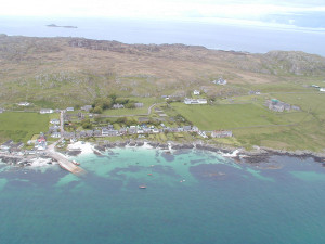 Iona taken from a light aircraft